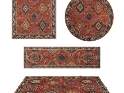 Rugs No 824 Low-poly 3D model