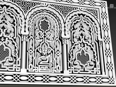 Islamic Wall  Ornament 3D print model