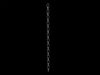 Chain - PBR - Dirty Textured Low-poly 3D model