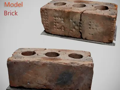 Brick  3d Scan 3D model