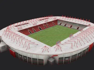 Langtree Park Low-poly 3D model