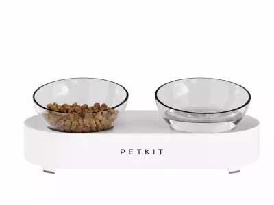 Pet food bowl Low-poly 3D model