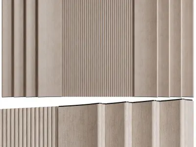 51 Wall Panels 3D model