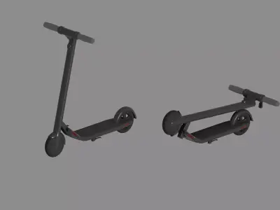 Electric Scooter 3D model