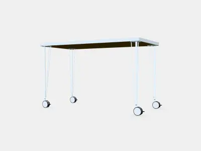 LAGKAPTEN - KRILLE Desk 6 Low-poly 3D model