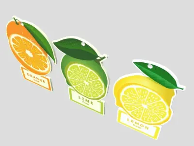 Air Freshener Pack Low-poly 3D model