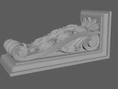 pilaster 3D model shop