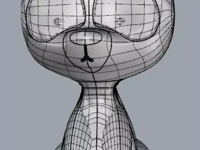 Raccoon 3D model
