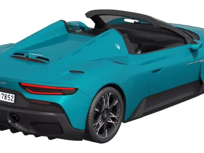 Maserati MCPura Cielo 2026 3D model