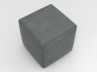 Cubsi Pouf Low-poly 3D model