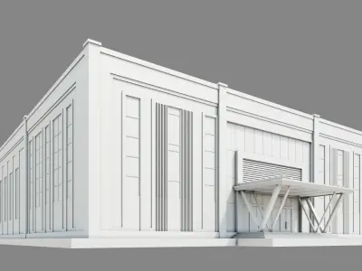 Sport Complex ID068 3D model