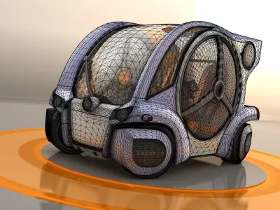 Tungsten Mobile Concept 3D model