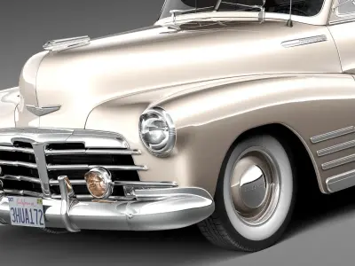 Chevrolet Fleetline Aerosedan 1948 3D model