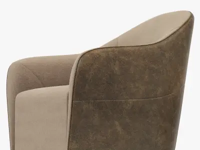 Smania Gramercy armchair 3D model