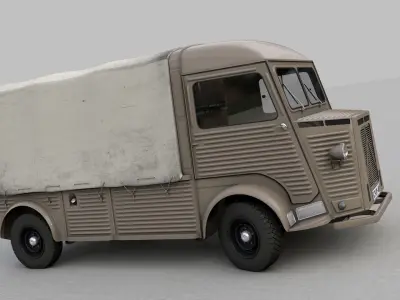 CITROEN HY PICKUP CAMIONETTE 1948 3D model