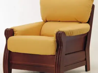 Armchair 3D model 3D model