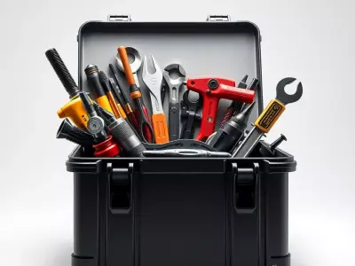 Comprehensive Toolset Model Pack for Production and Game Engines Low-poly 3D model