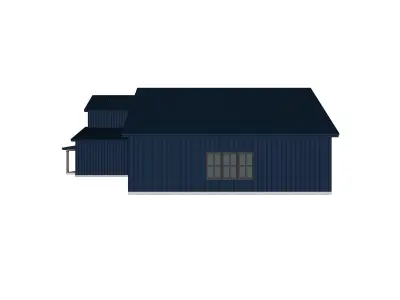 Barndominium House 083-Archimple LLC Low-poly 3D model