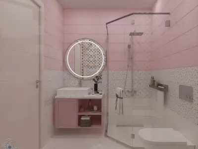 Nazar Decor Modern Apartment 3DMAX Project 3D model