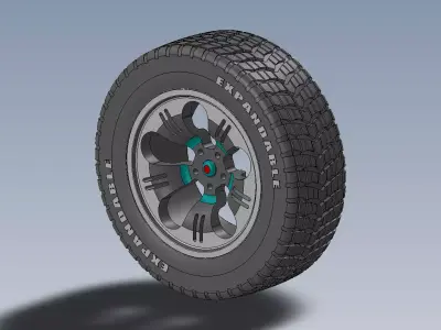 Expandable 3D model