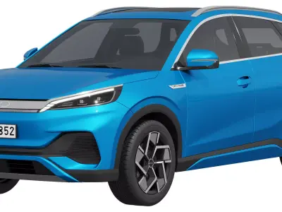 BYD Atto 3 2025 3D model