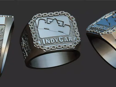 Indy 500 Ring Indianapolis Race 3D print model
