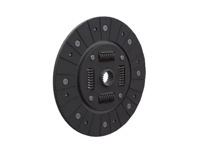 Clutch disc 3D model