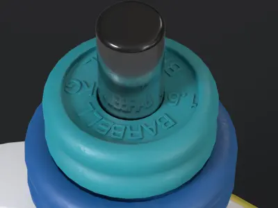 Barbell Plate 3D model