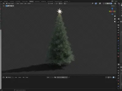 Christmas tree 3D model