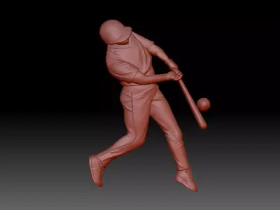 Baseball 3D print model