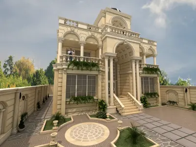 Classic vilaa 3D model