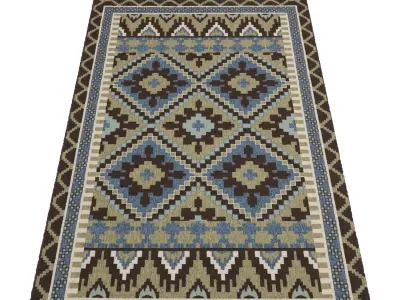 Rug Set 2163 3D model