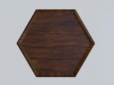 Traditional Moroccan Table Model 3D model