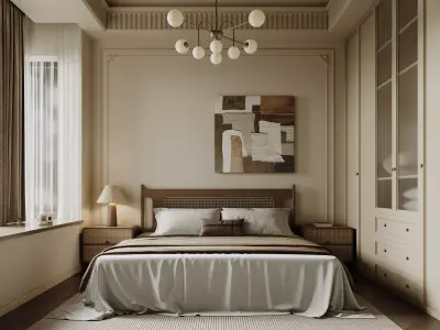  Bedroom interior 73 3D model
