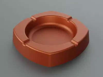 Ashtray 3D print model