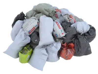 Construction Garbage 3D model
