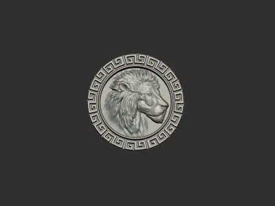 lion head 3D print model buy