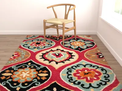 Rugs No 744 Low-poly 3D model