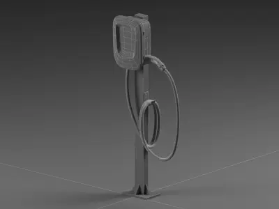 EV Charger 3D model