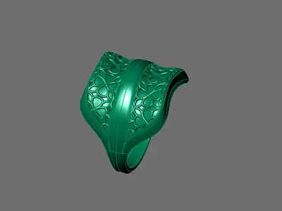 Women Ring Plain Ring Ready STL 3DM Models Womens Rings 3D print model 22