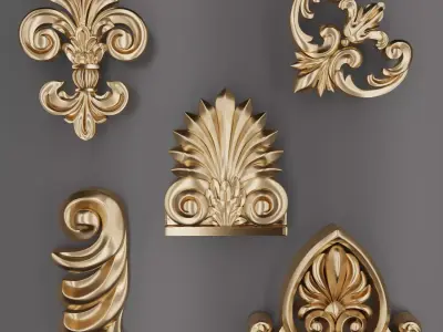 Trim Ornament 73 3D model