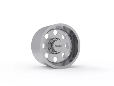 AMERICAN RACING REAR BAJA DUALLY WHEEL 3D PRINT MODEL 3D print model