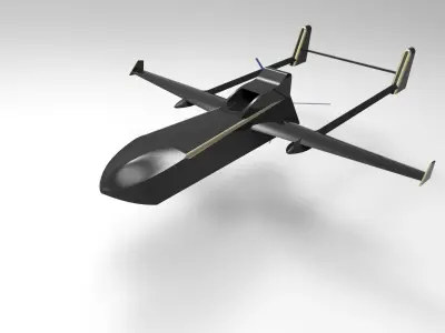 UAV Drone Free 3D model