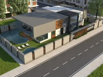 Modern Villa 3D model