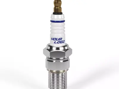 Spark plug 3d model Free 3D model