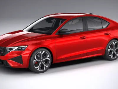 Skoda Octavia RS 2025 3D model