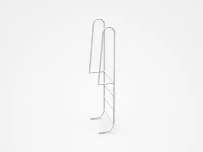 Small Hook Up Ladder 3D model
