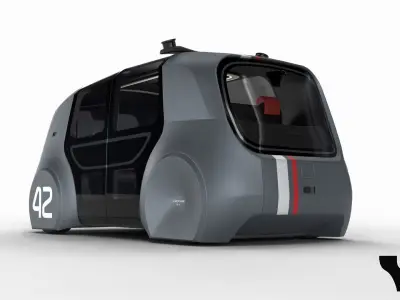 Volkswagen Sedric HQ interior  3D model