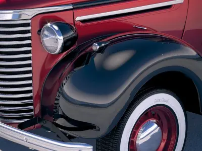 Chevrolet Pickup Truck CG 1939 3D model