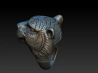 Tiger Ring 3D model